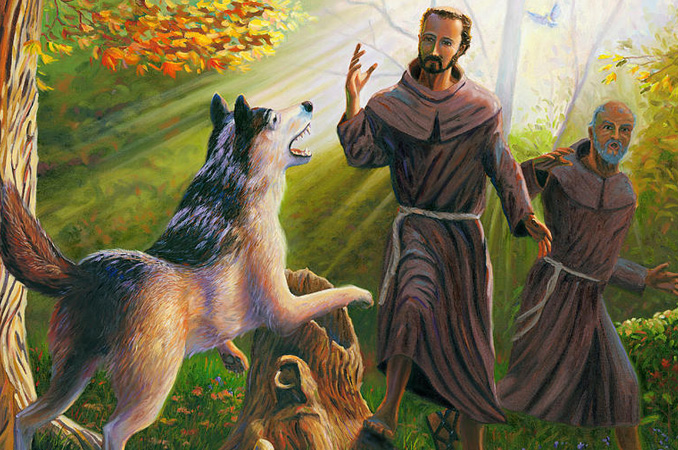 Who is Saint Francis of Assisi, what is his biography, How did he receive the callingh of God, How did his life change for the glory of God. Know more about him at Grace Ministry saint of the day Online.